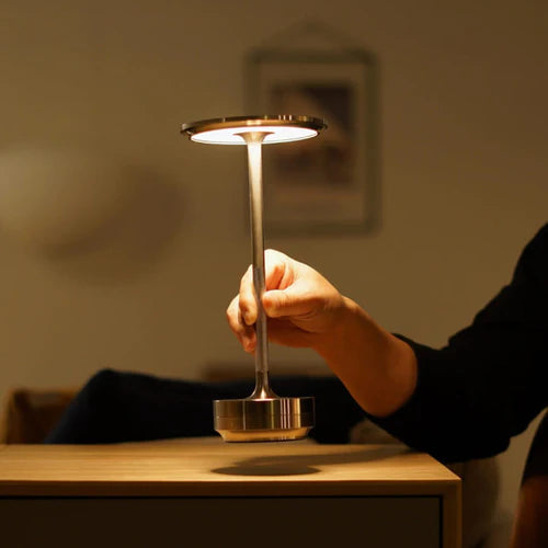 Porchora – Moderne Draadloze Tafellamp met Touch & USB-C