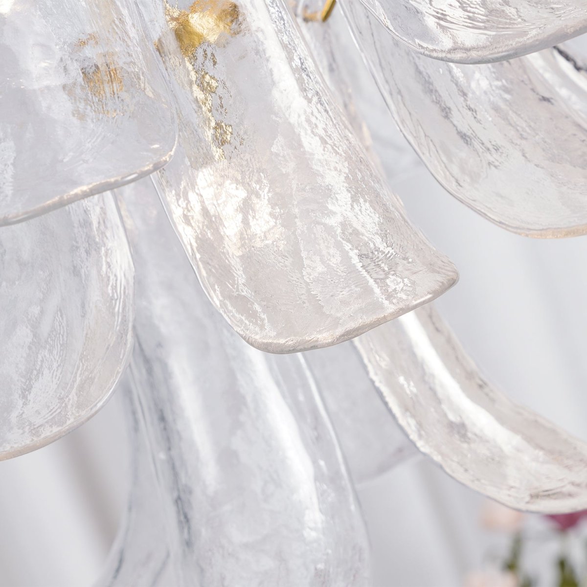 Lampora - Luxe Murano Glazen Kroonluchter Voor Verfijnde Interieurs