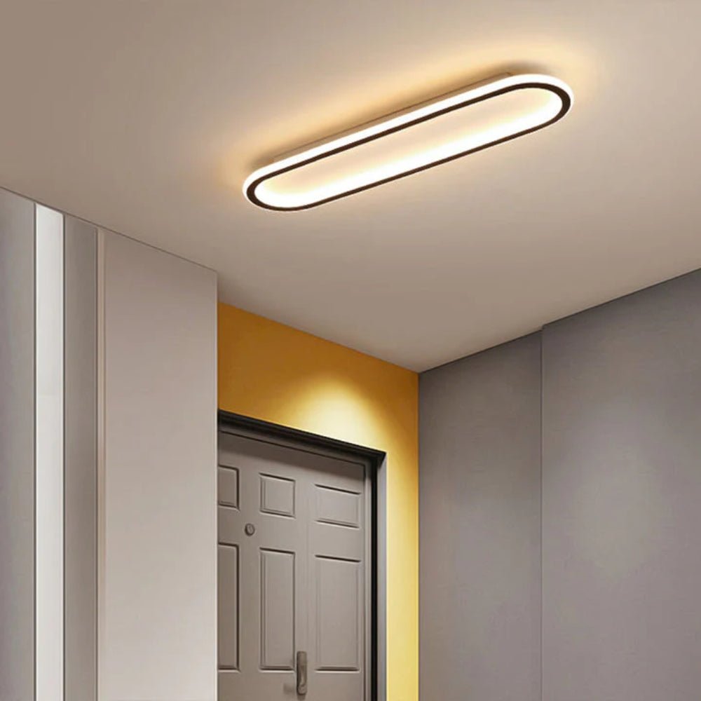 Linea – Moderne LED Plafondlamp voor Gangen en Smalle Ruimtes