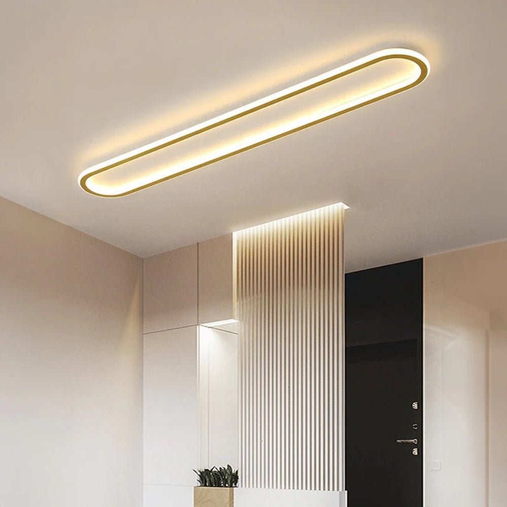 Linea – Moderne LED Plafondlamp voor Gangen en Smalle Ruimtes