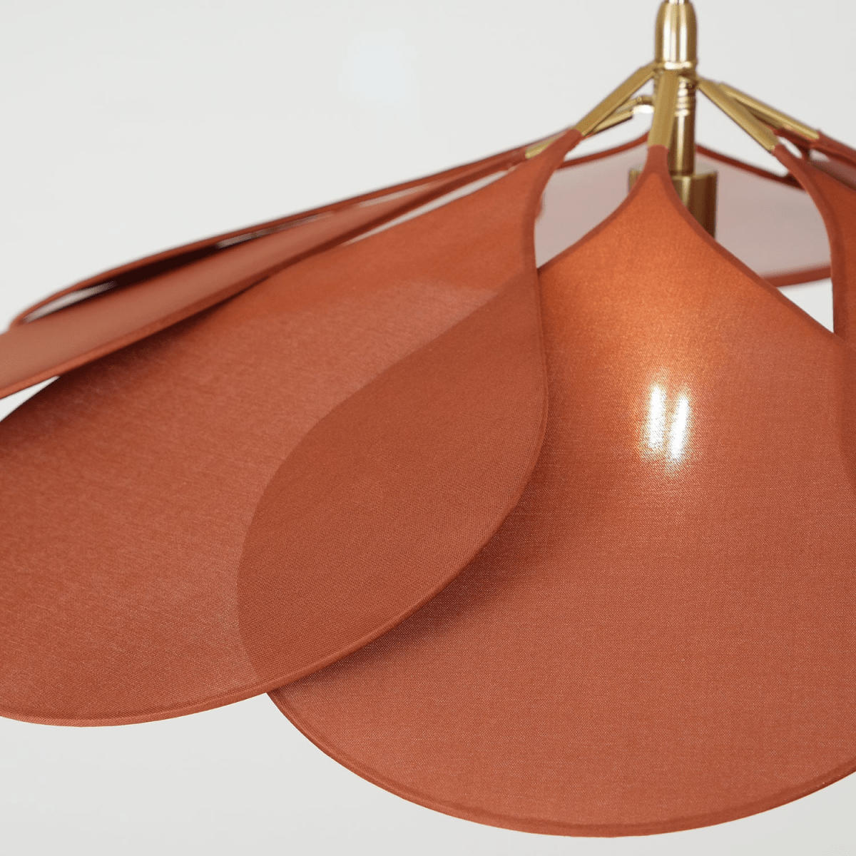 Lumenleaf – Vintage Hanglamp Van Stof Met Bloemdesign Voor Woonkamer