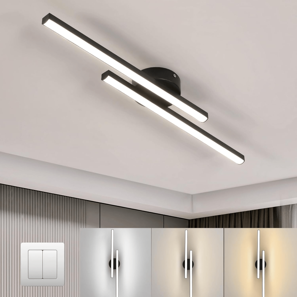 Lumora – Minimalistische LED Plafondlamp