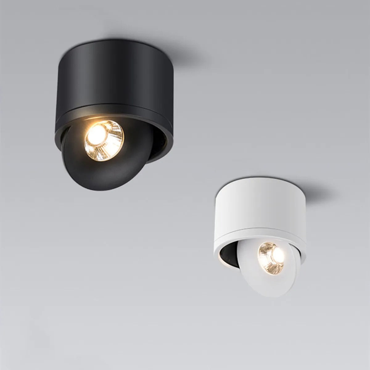 Nestoria - Compacte Surface Mounted Downlight Met Dimbare Lichtfunctie