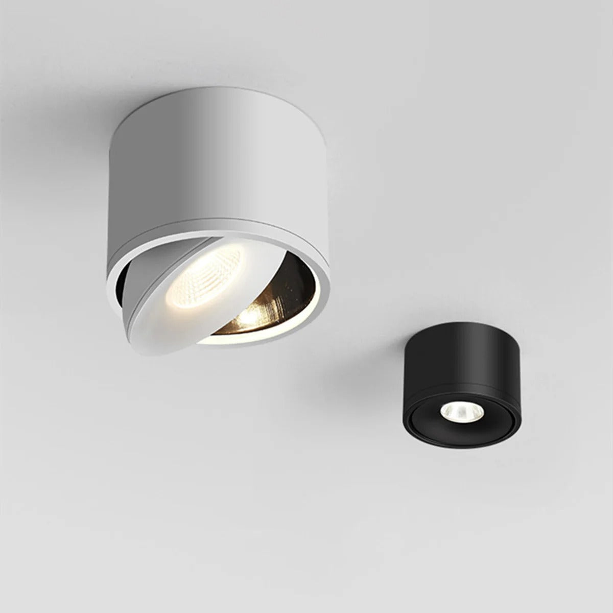 Nestoria - Compacte Surface Mounted Downlight Met Dimbare Lichtfunctie