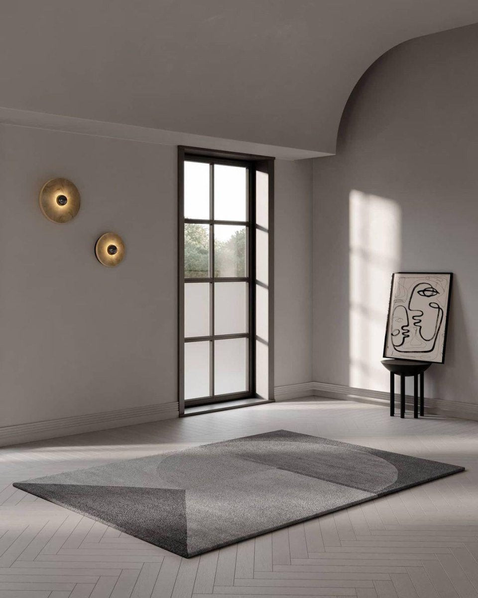 Moonlux - Minimalistische Ronde Albasten Wandlamp Voor Sfeervolle Gloed