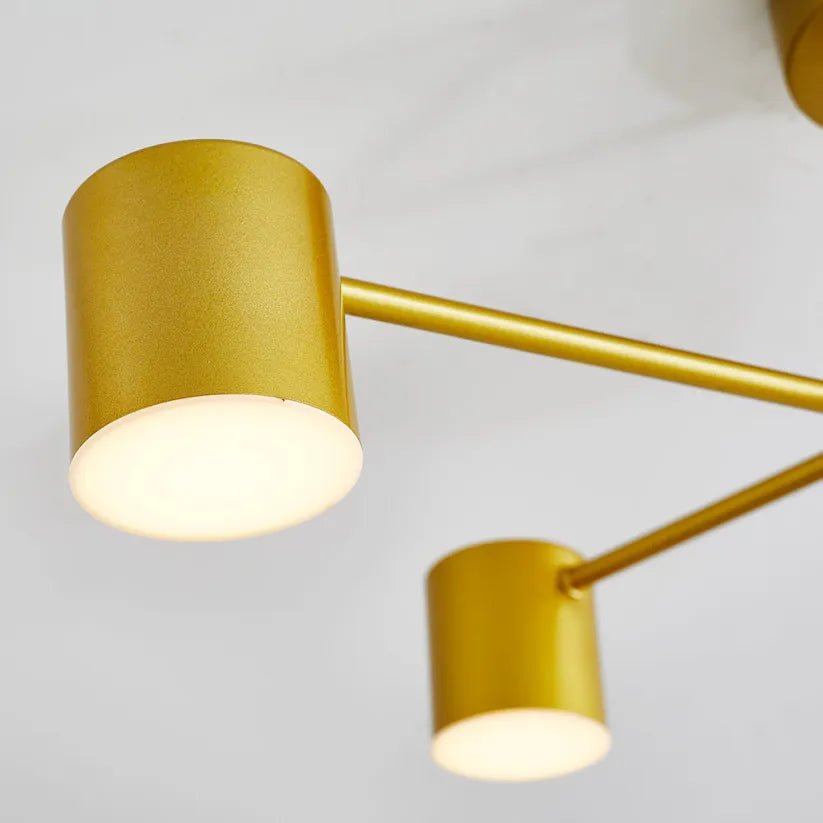 Norvik – Moderne Plafondlamp met 6 LED-Koppen