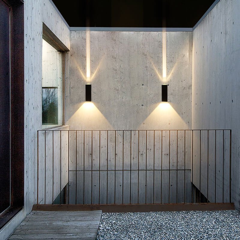 Orion – Moderne Waterdichte Rechthoekige LED Buiten Wandlamp