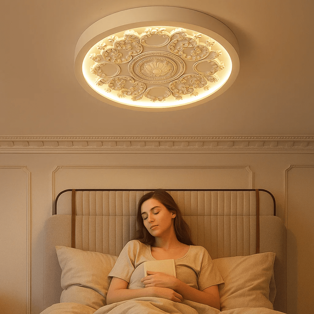 Ornara – Moderne Hars Plafondlamp met Dimbaar Licht