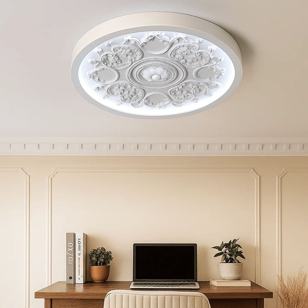 Ornara – Moderne Hars Plafondlamp met Dimbaar Licht