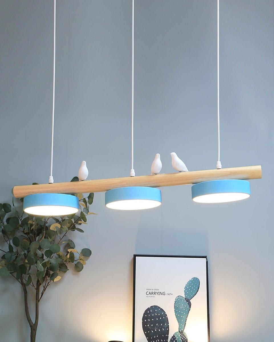 Overlux - Stijlvolle Hanglamp Met Vogelsilhouet En Zachte Verlichting