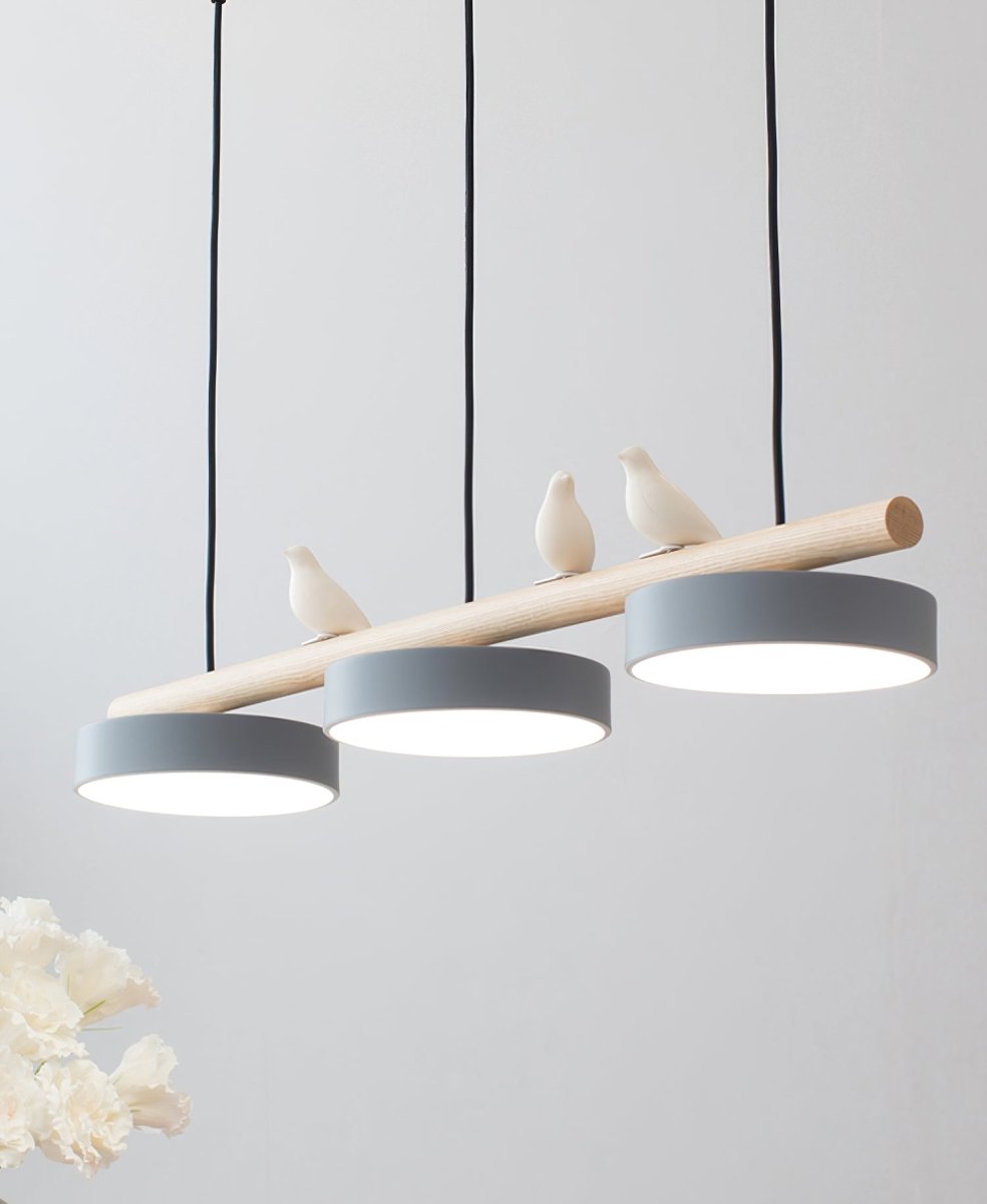 Overlux - Stijlvolle Hanglamp Met Vogelsilhouet En Zachte Verlichting