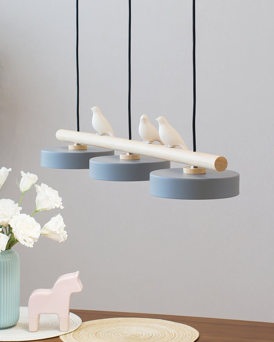 Overlux - Stijlvolle Hanglamp Met Vogelsilhouet En Zachte Verlichting