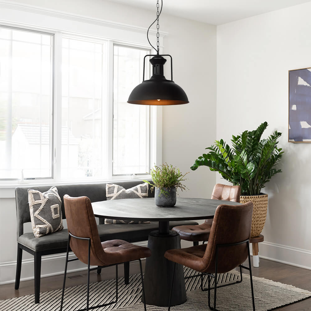 Brennor – Moderne Industriële Dome Hanglamp