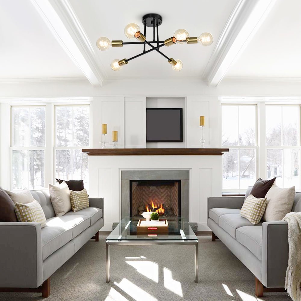 Corvus – Mid-Century Sputnik Plafondlamp