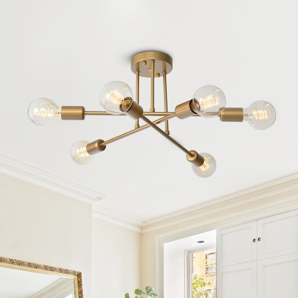 Corvus – Mid-Century Sputnik Plafondlamp