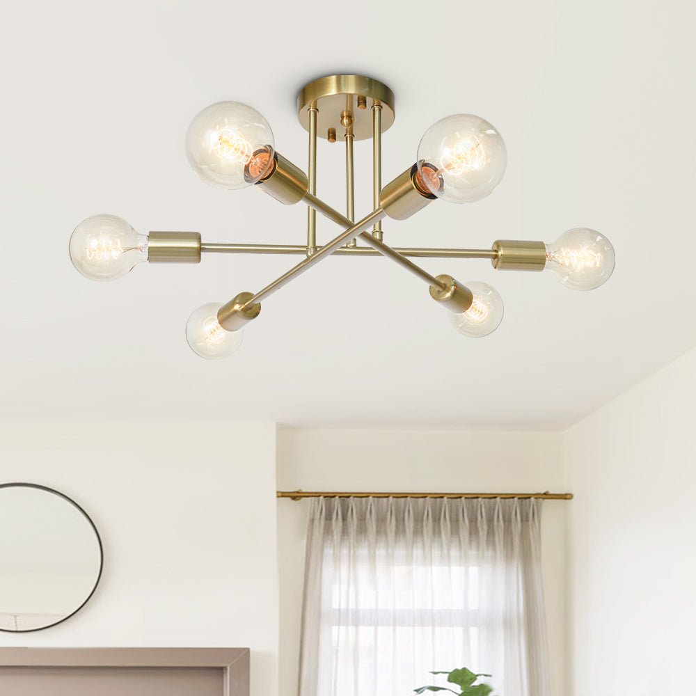 Corvus – Mid-Century Sputnik Plafondlamp
