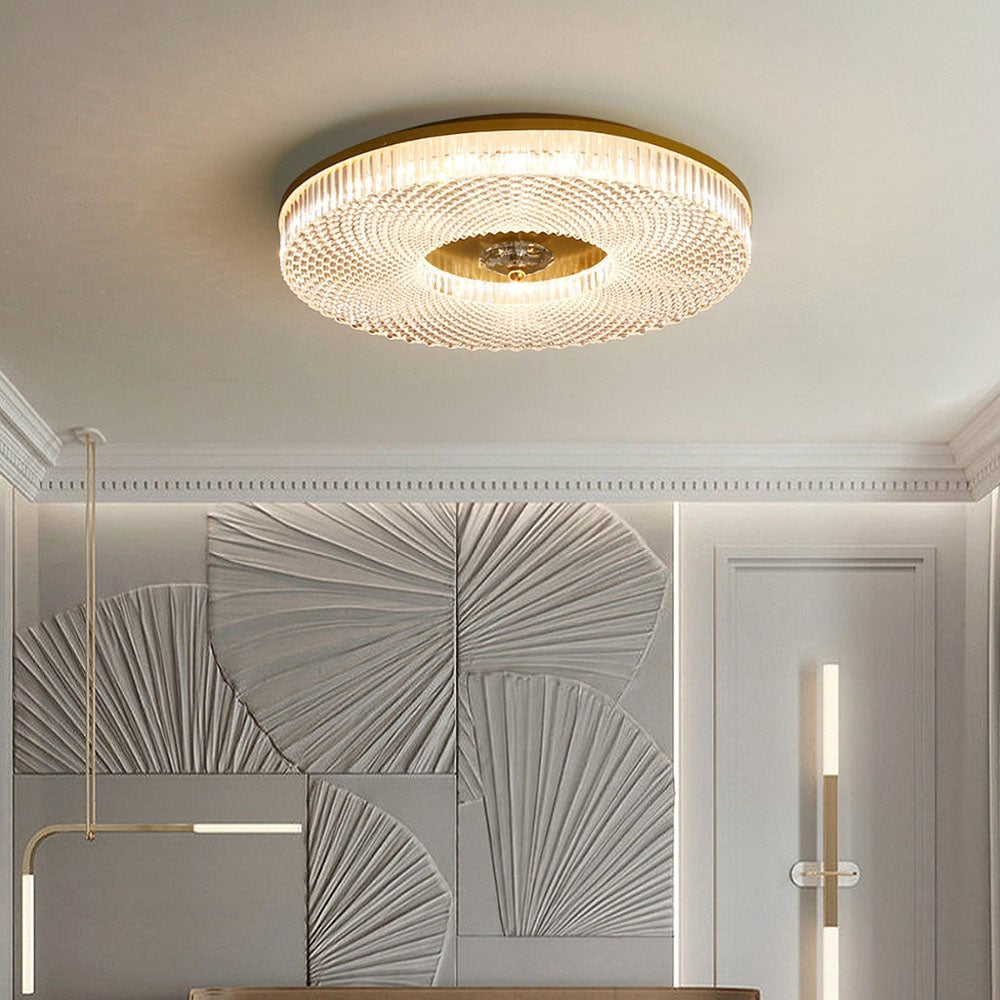 Sunlora - Moderne LED Ronde Plafondlamp Voor Woonkamer