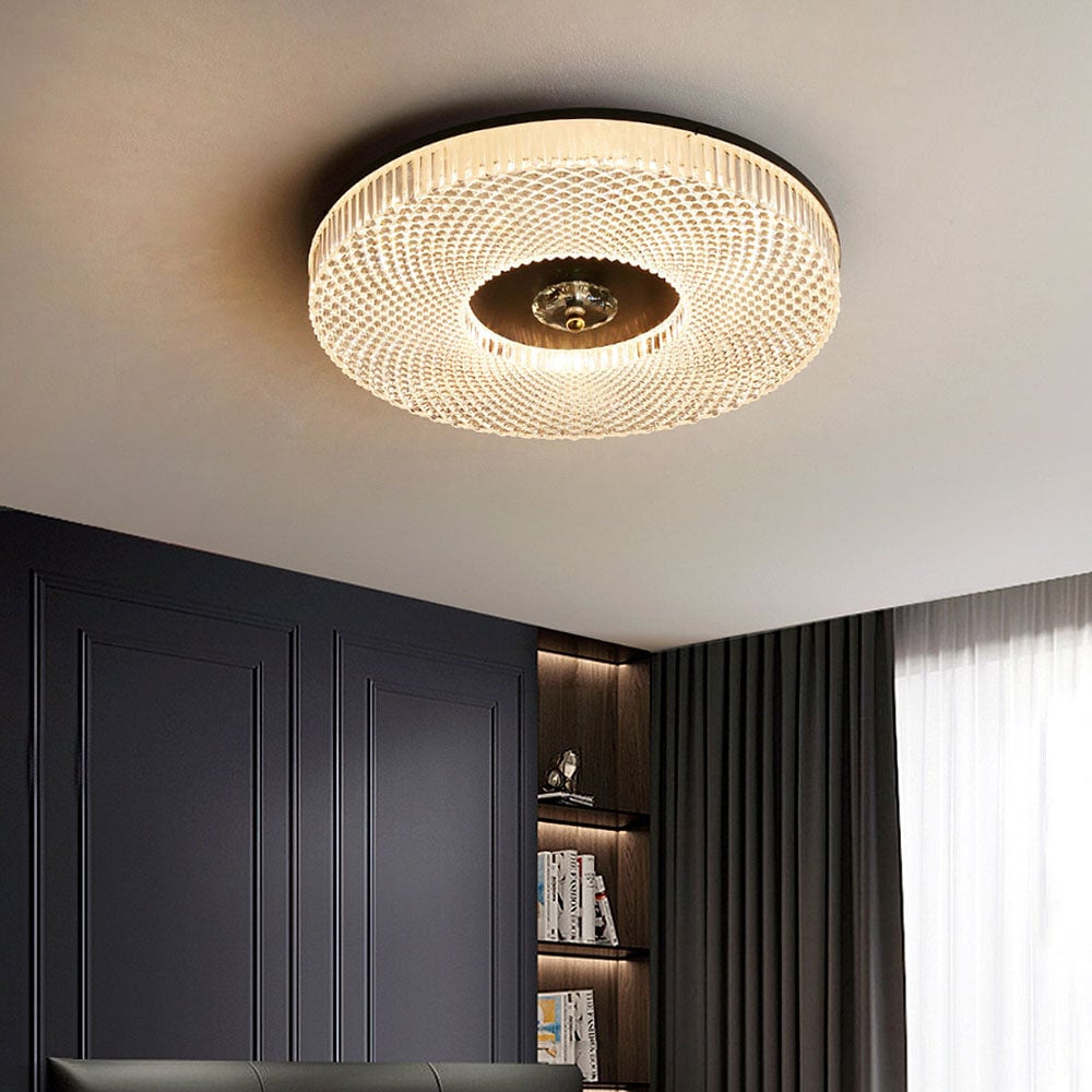 Sunlora - Moderne LED Ronde Plafondlamp Voor Woonkamer