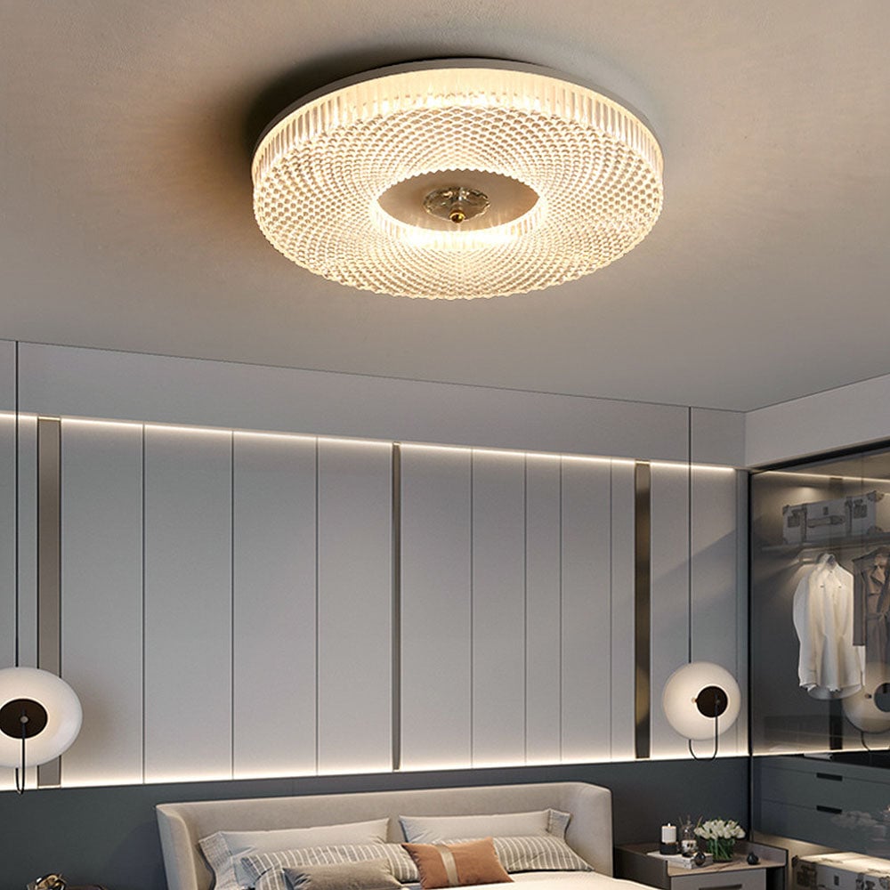 Sunlora - Moderne LED Ronde Plafondlamp Voor Woonkamer
