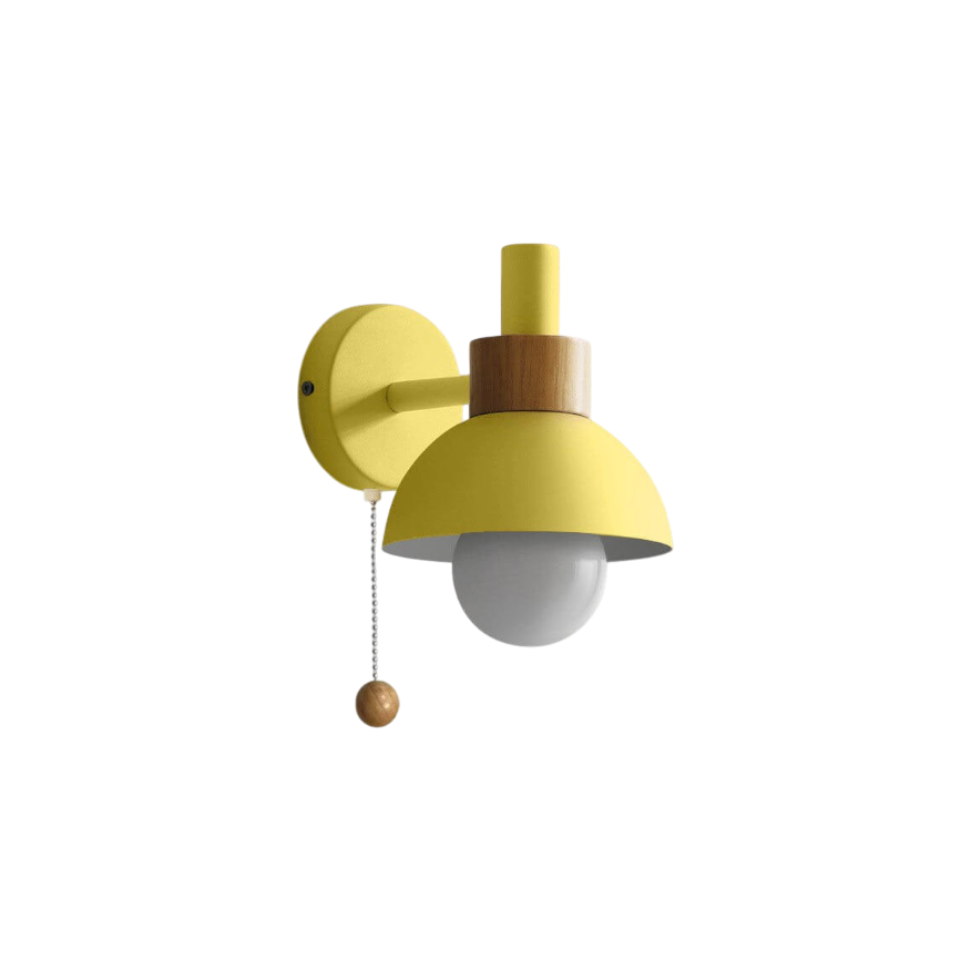 Nomi – Scandinavische Macaron Globe Wandlamp (1-Licht)